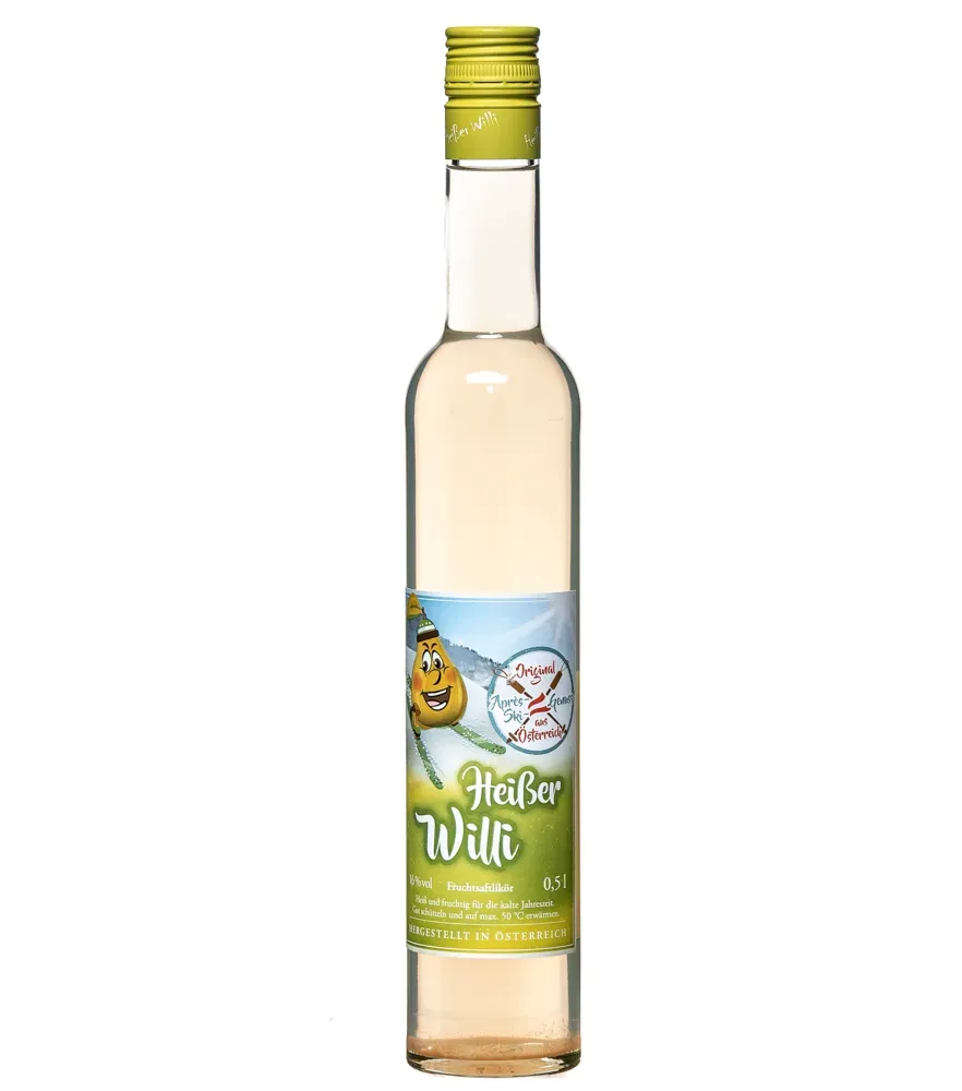 Prinz Heißer Willi Likör / 16 % Vol. / 0,5 Liter-Flasche
