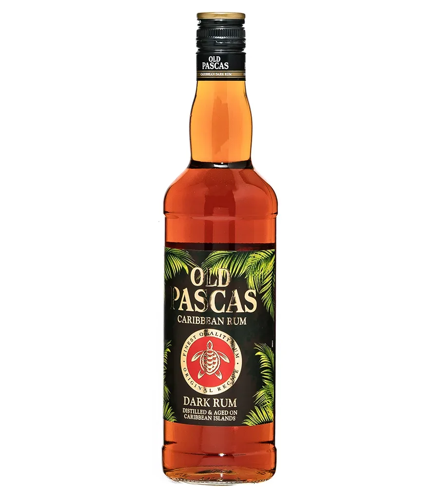Old Pascas Dark Rum / 37,5 % Vol. / 0,7 Liter-Flasche