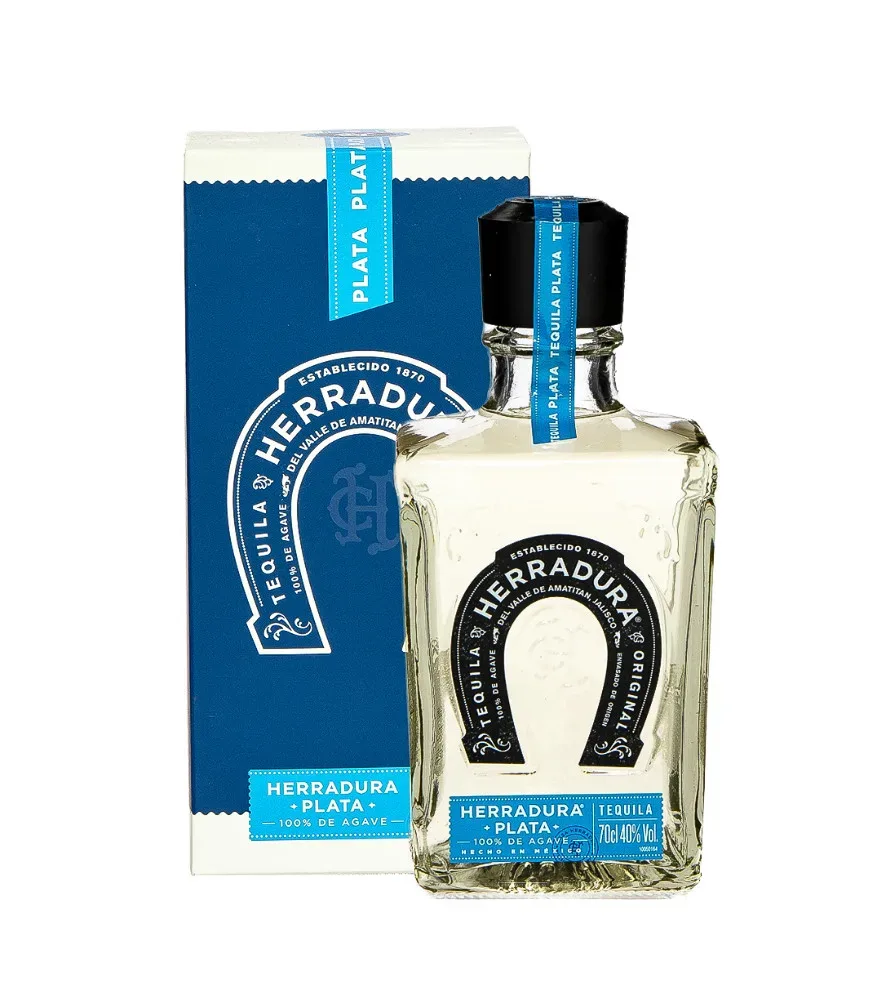 Herradura Plata Tequila / 40 % vol / 0,7 Liter-Flasche