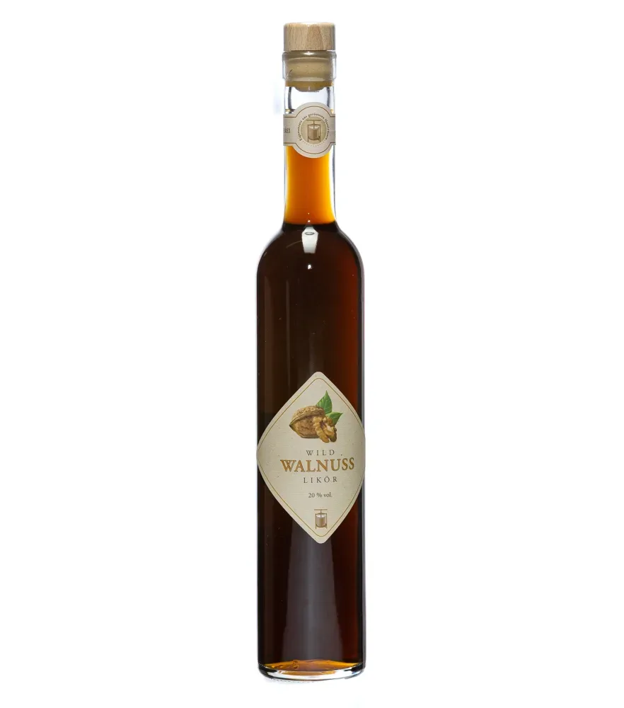 Prinz: Wild Walnuss Likör / 20 % Vol. / 0,5 Liter - Flasche