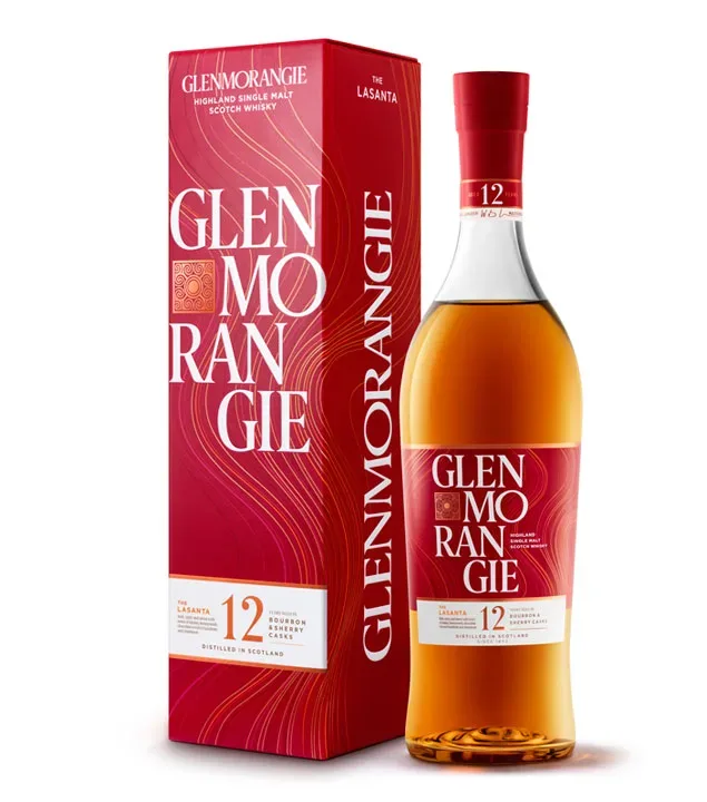 Glenmorangie 12 Jahre The Lasanta Highland Single Malt Scotch Whisky / 43 % Vol / 0,7 Liter in Geschenkbox