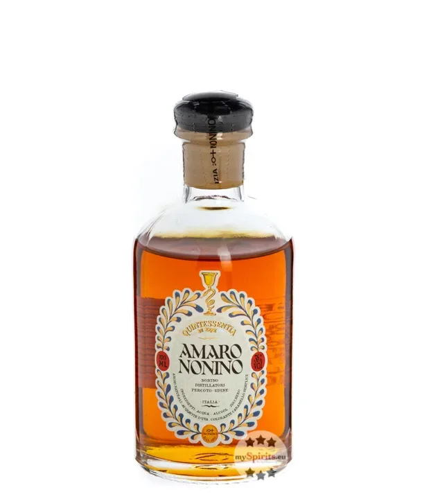 Nonino Amaro Quintessentia di Erbe / 35 % Vol. / 0,1 Liter-Flasche in Geschenkbox