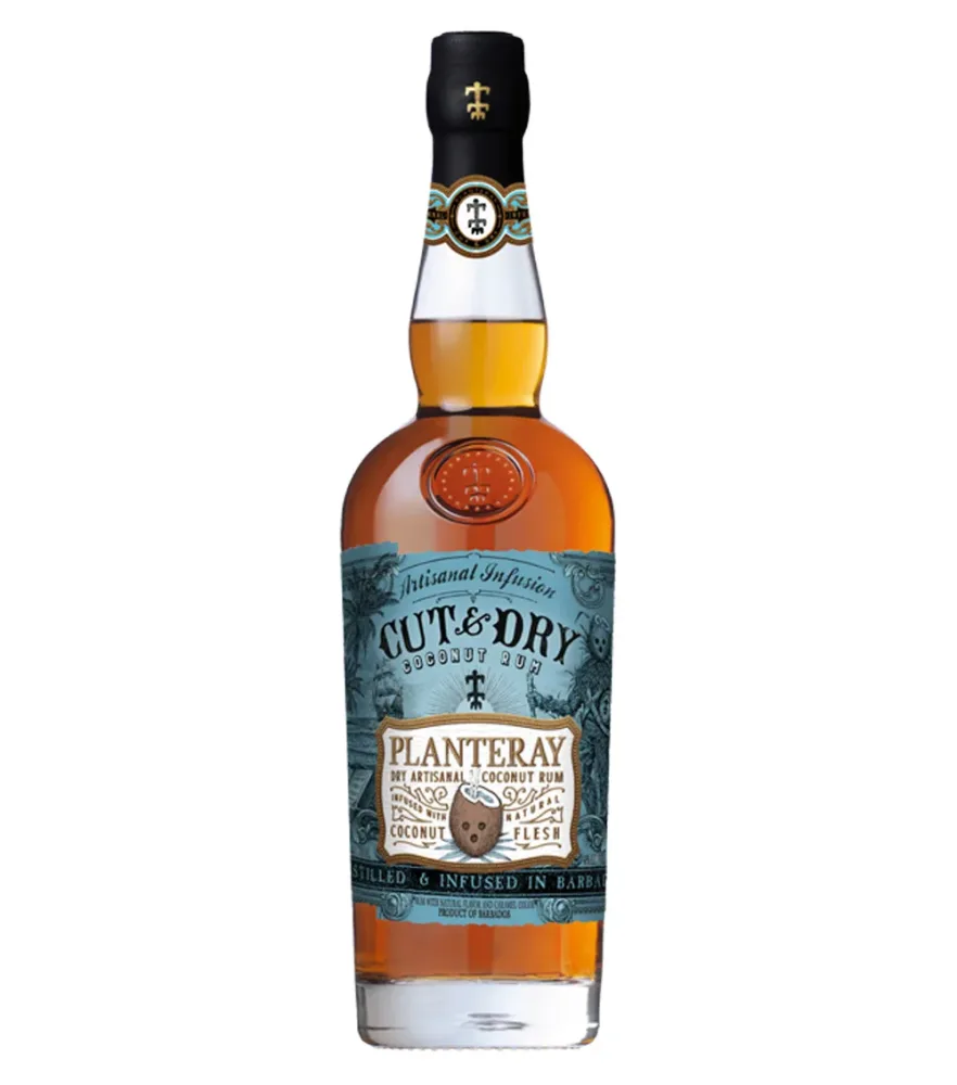 Planteray: Cut & Dry Coconut with Rum / 40 % vol / 0,7 Liter-Flasche