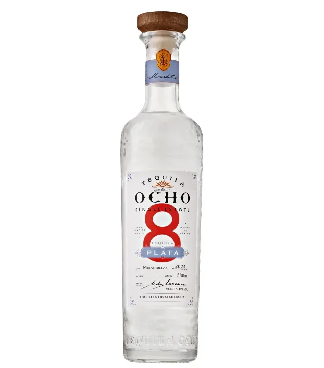 Tequila Ocho Blanco / 40 % Vol. / 0,5 Liter-Flasche