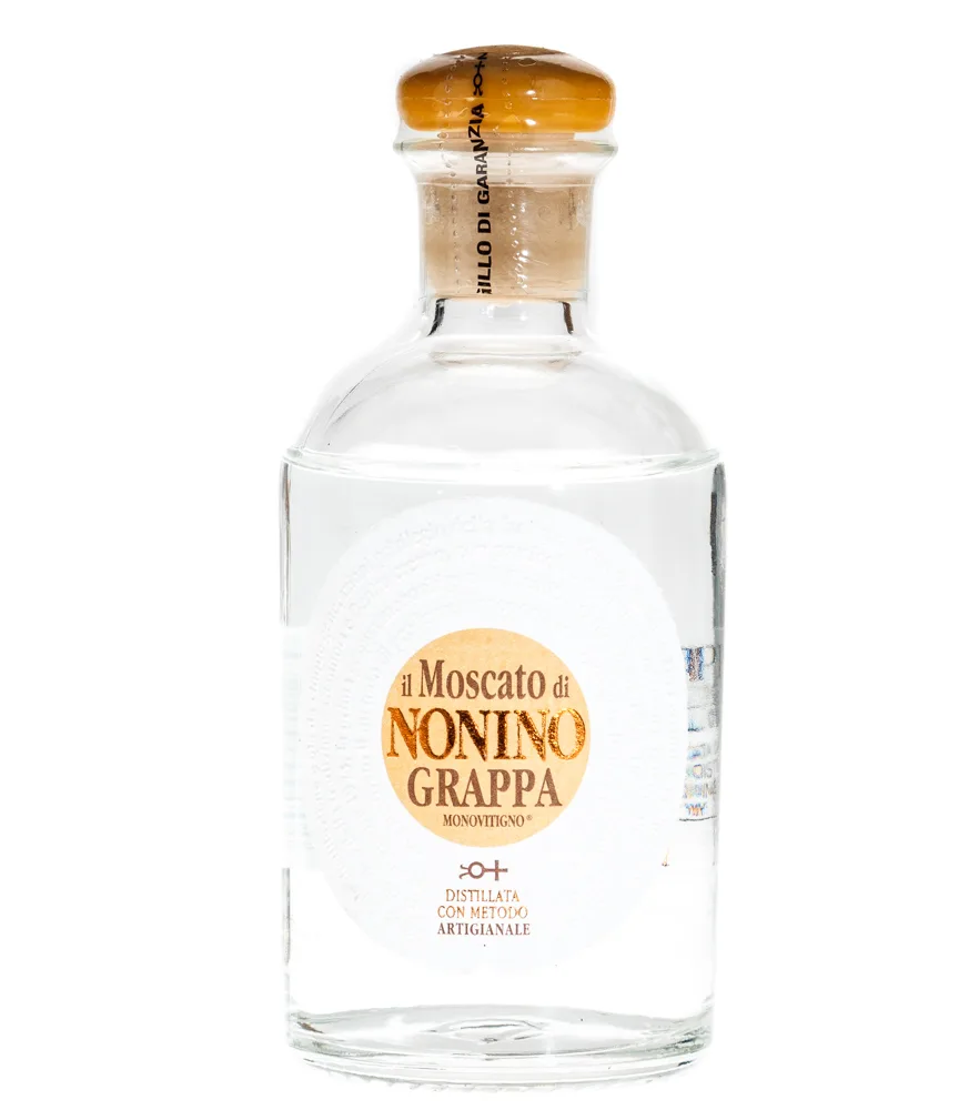 Nonino Il Moscato di Nonino Grappa Monovitigno - Sortenreiner Grappa / 41 % Vol. 0,1 L Flasche