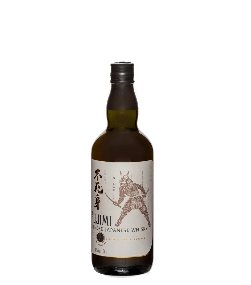 Fujimi Blended Japanese Whisky The 7 Virtues of the Samurai / 40 % Vol. / 0,7 Liter-Flasche in Geschenkkarton