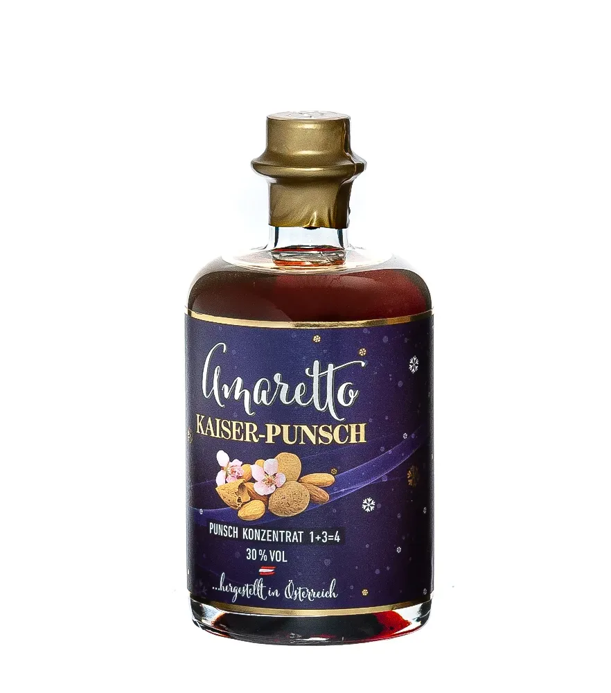 Prinz: Amaretto-Punsch / 30 % Vol. / 0,5 Liter-Flasche