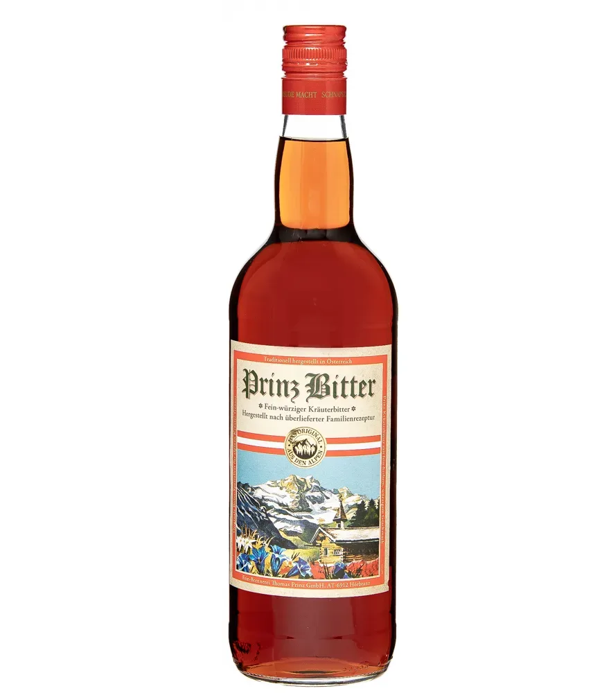 Prinz: Bitter Kräuterlikör / 31 % Vol. / 1,0 Liter-Flasche