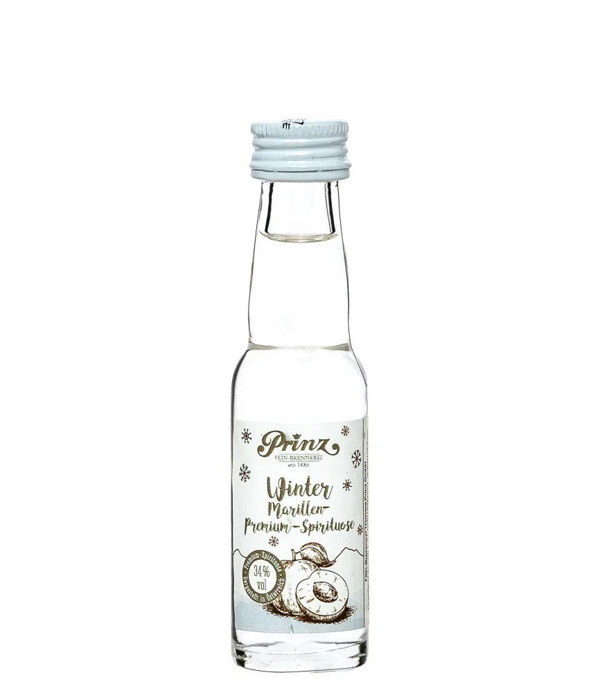 Prinz Winter Marille Miniatur / 34 % vol / 0,02 Liter-Flasche