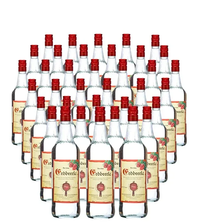 36 x Prinz Erdbeerla / 34% vol / 36 x 1,0 Liter-Flasche