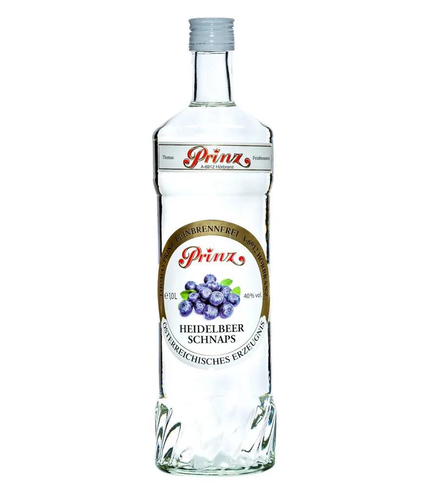Prinz Heidelbeer-Schnaps / 40 % Vol. / 1,0 Liter-Flasche