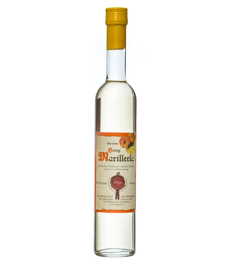 Prinz Honig Marillerla / 34 % vol. / 0,5 Liter-Flasche