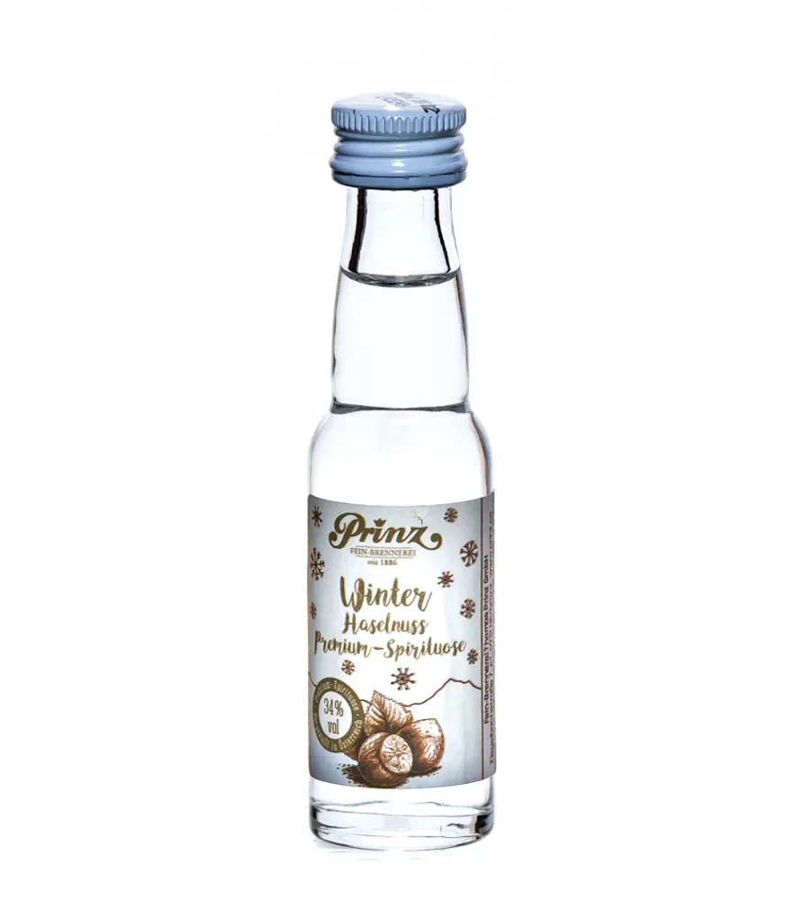 Prinz Winter Haselnuss Miniatur / 34 % Vol. / 0,02 Liter-Flasche