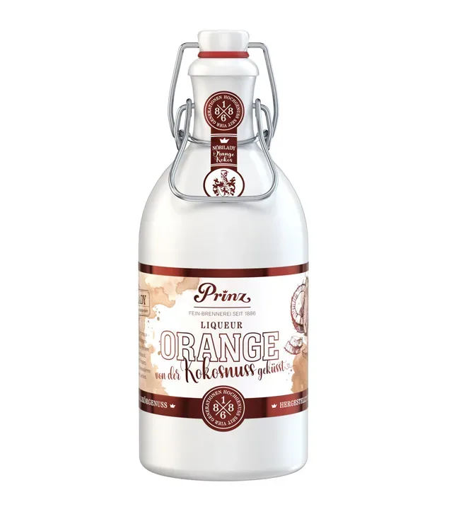 Prinz Nobilady Liqueur Orange-Kokosnuss / 17,7 % Vol. / 0,5 Liter-Flasche