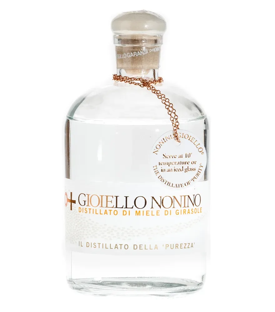 Nonino Gioiello Di Girasole - Sanftes Destillat aus Sonnenblumenhonig / 37 % Vol. 0,35 Liter-Flasche