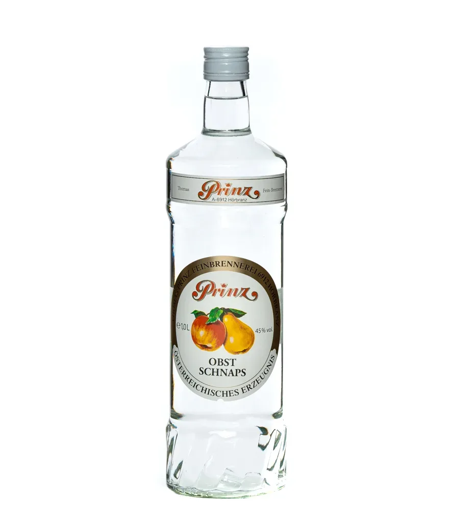 Prinz: Obstschnaps / 38 % Vol. / 1,0 Liter-Flasche