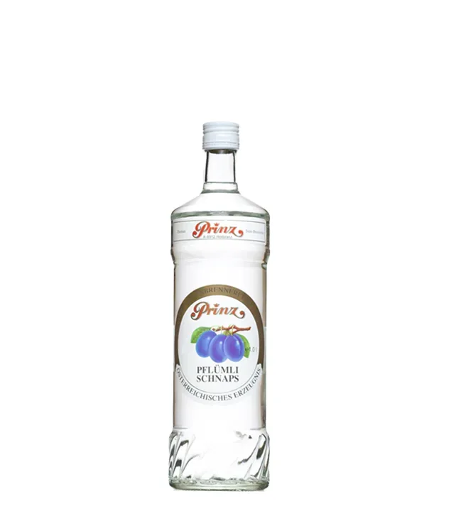 Prinz: Pflümli-Schnaps / 40% Vol. / 0,35 Liter - Flasche