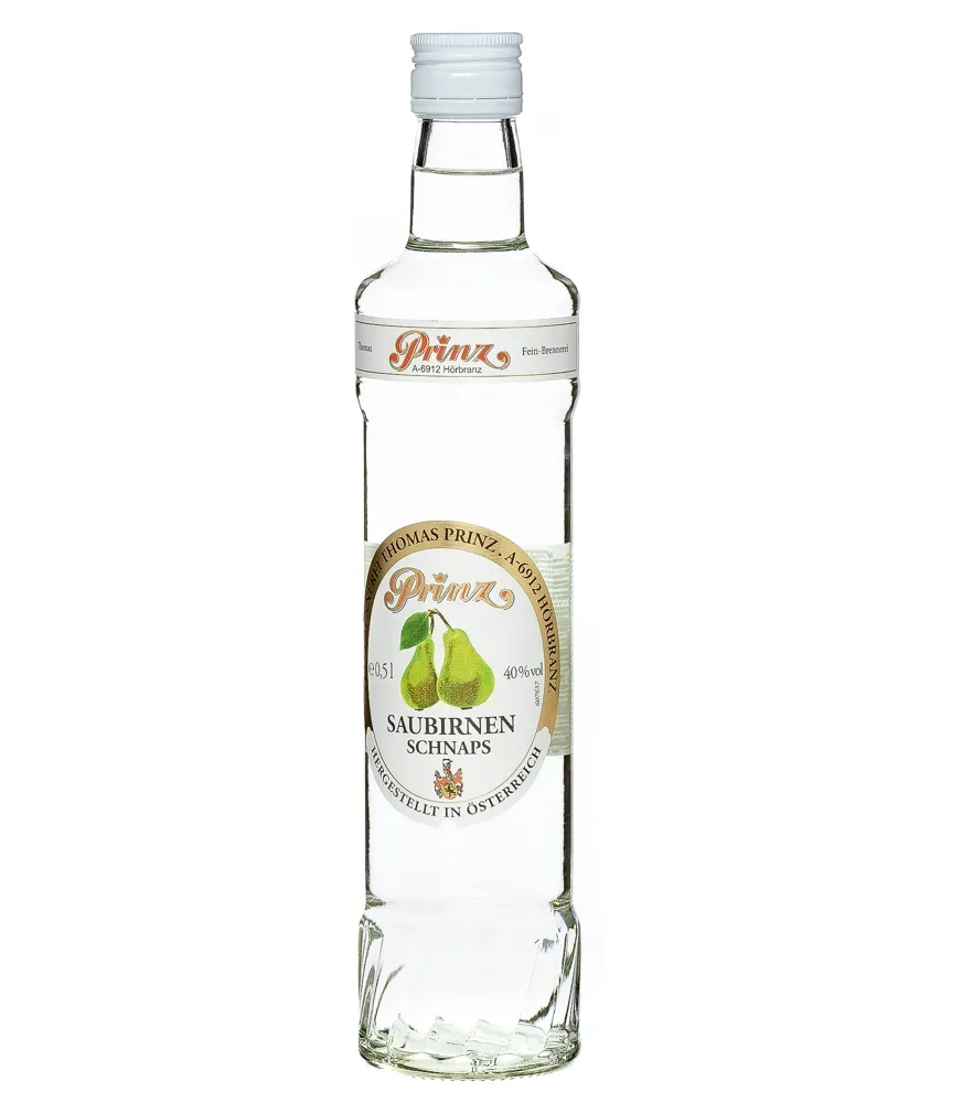 Prinz Saubirnen Schnaps / 40 % Vol. / 0,5 Liter-Flasche