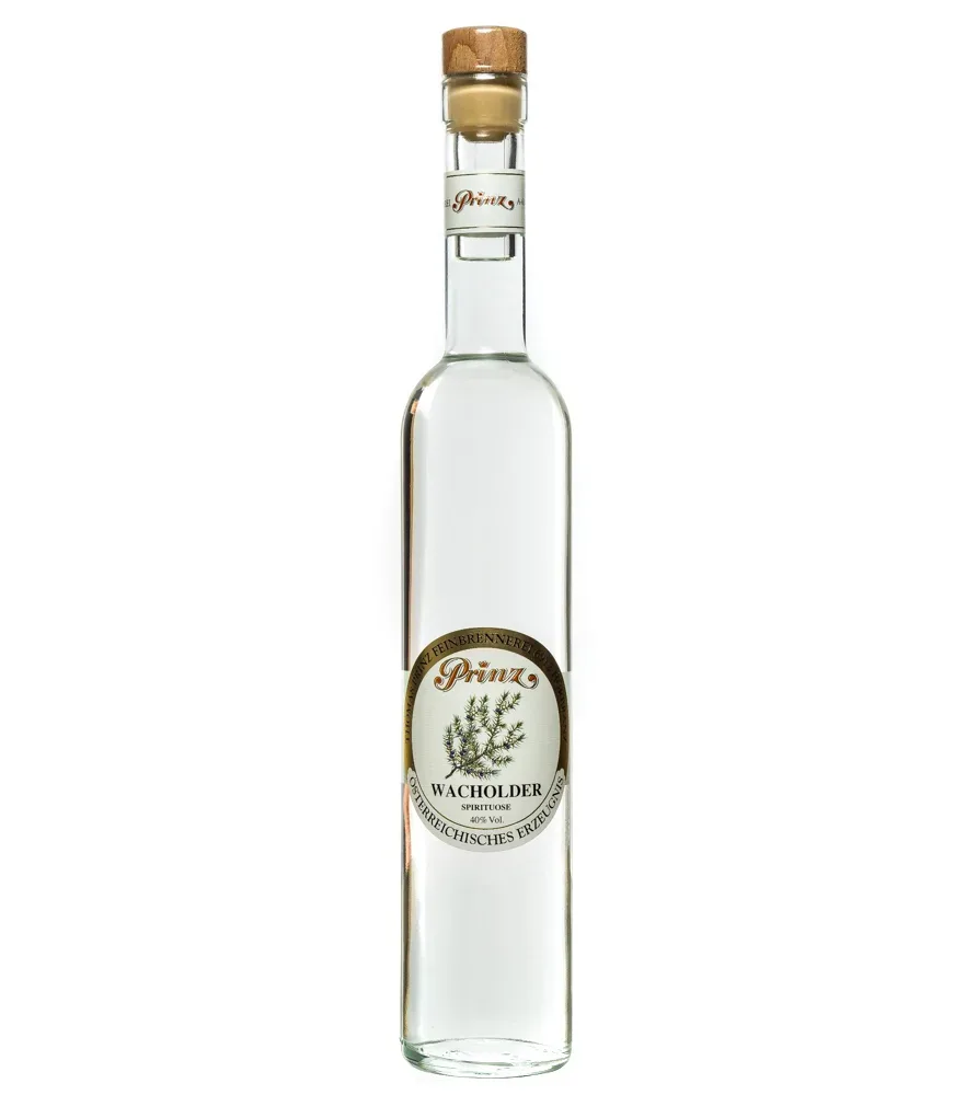 Prinz Wacholder Schnaps / 40 % Vol. / 0,5 Liter-Flasche