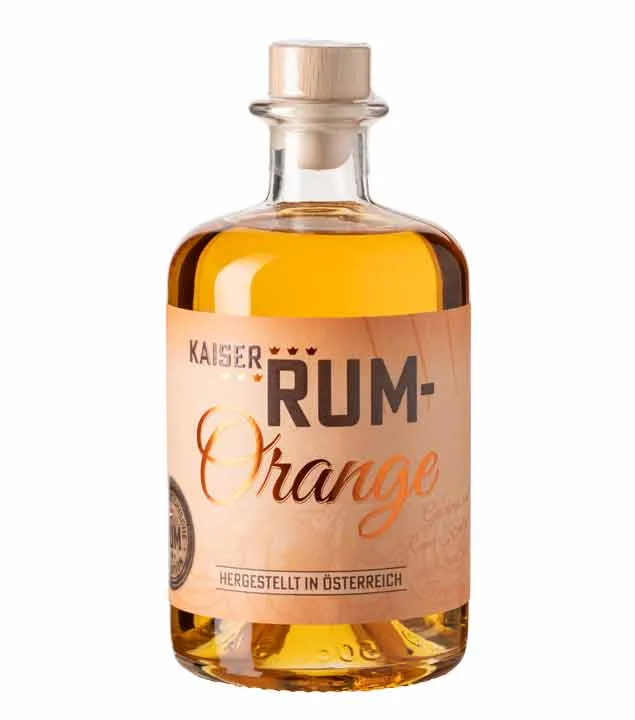 Prinz Kaiser Rum-Orange Likör mit Inländerrum / 40 % Vol. / 0,5 Liter-Flasche