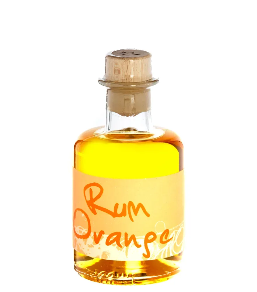 Prinz: Rum Orange Likör mit Inländerrum / 40 % Vol. / 0,2 Liter-Flasche