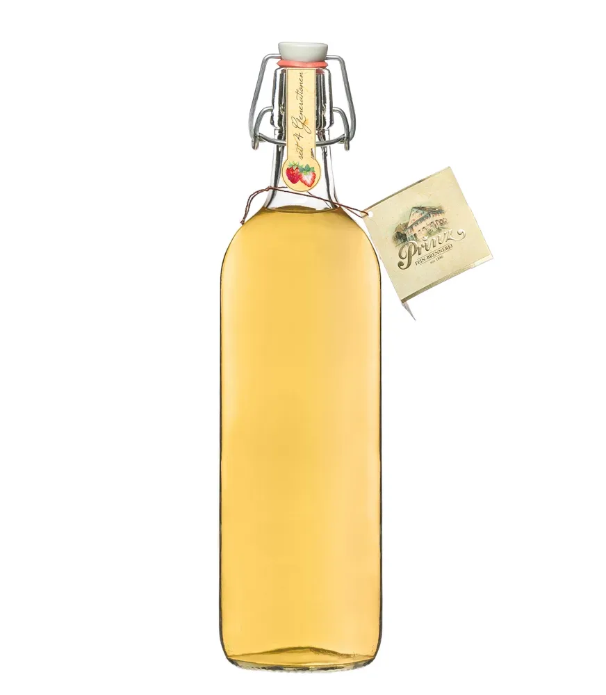 Prinz Alte Erdbeere im Holzfass gereift / 41 % vol / 1,0 Liter-Flasche