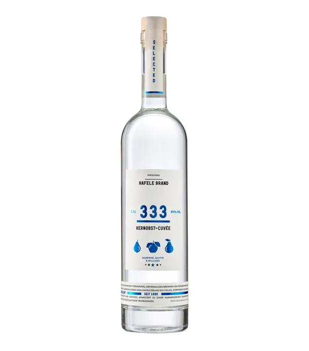 Prinz Hafele Brand 333 Kernobst Cuvée / 45 % Vol. / 0,7 Liter-Flasche