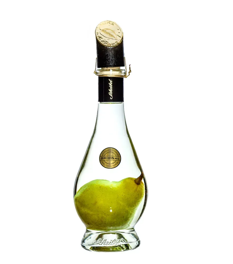 Scheibel Williams-Birnenbrand in Karaffe mit Birne / 40 % Vol. / 0,7 Liter-Flasche in Geschenkbox