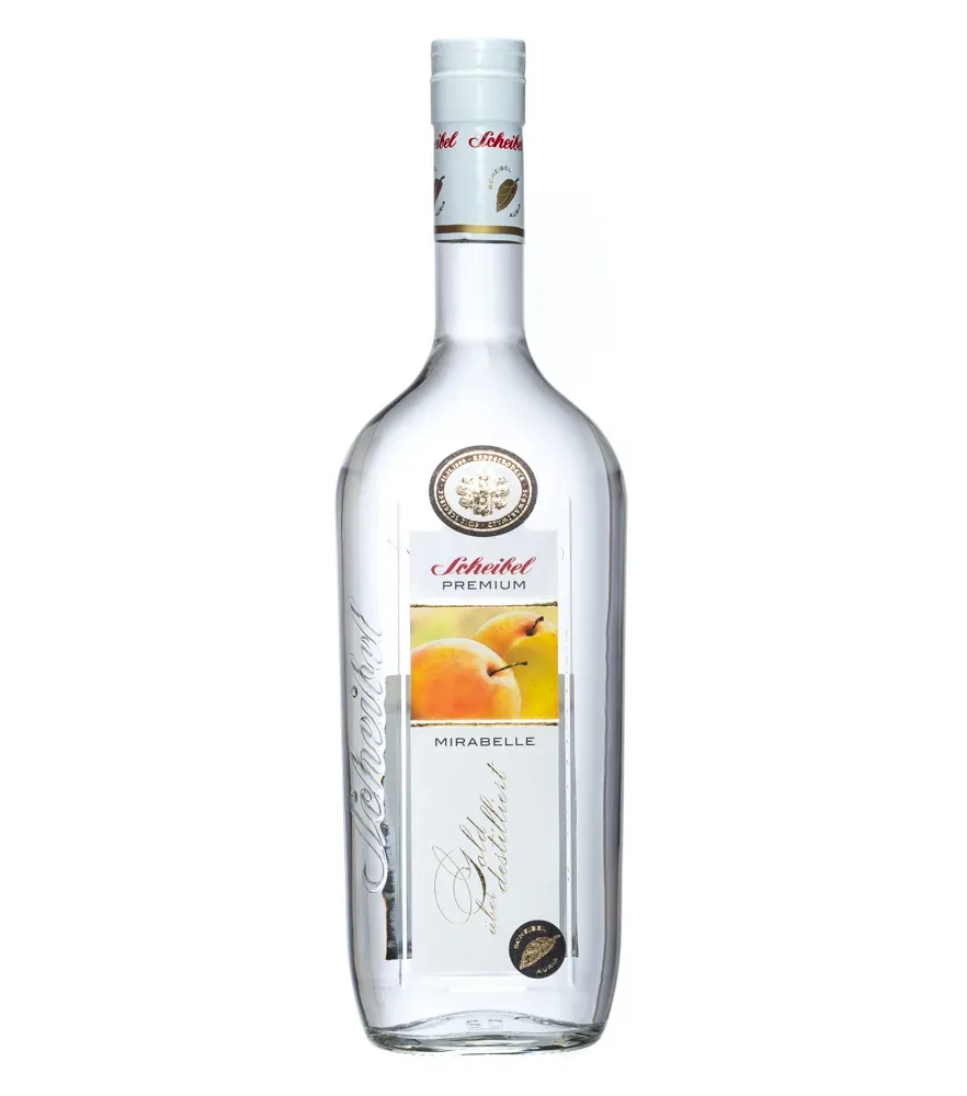 Scheibel Premium Mirabell Mirabellen-Brand über Gold destilliert / 43 % Vol. / 0,7 Liter-Flasche