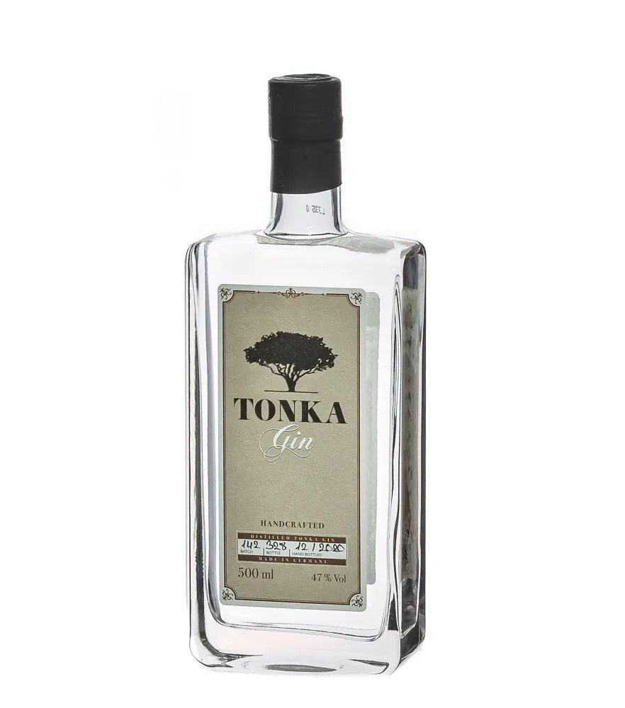 Tonka Gin Handcrafted / 47 % Vol. / 0,5 Liter-Flasche