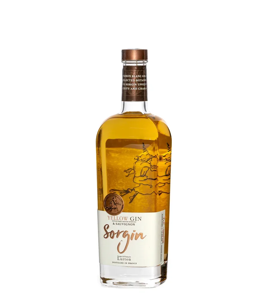 François Lurton: Sorgin Yellow Gin / 42 % Vol. / 0,7 Liter-Flasche