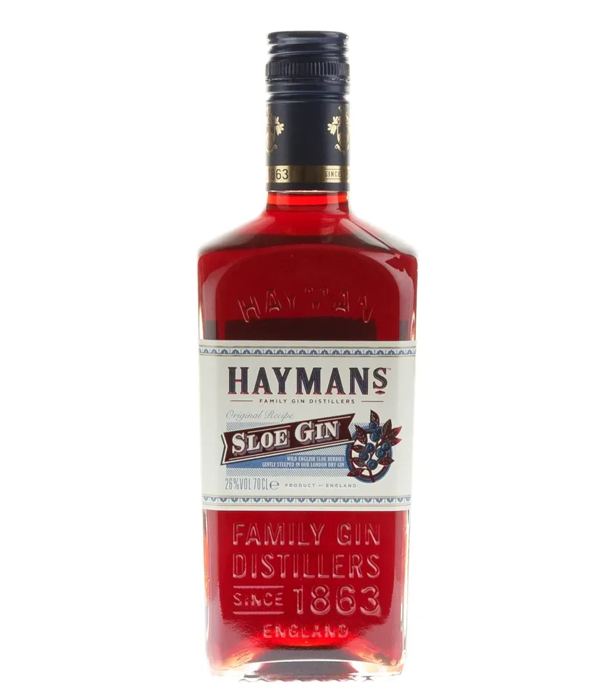 Hayman’s Sloe Gin Bittersüßer Schlehen-Gin aus England / 26 % vol. 0,7 Liter-Flasche