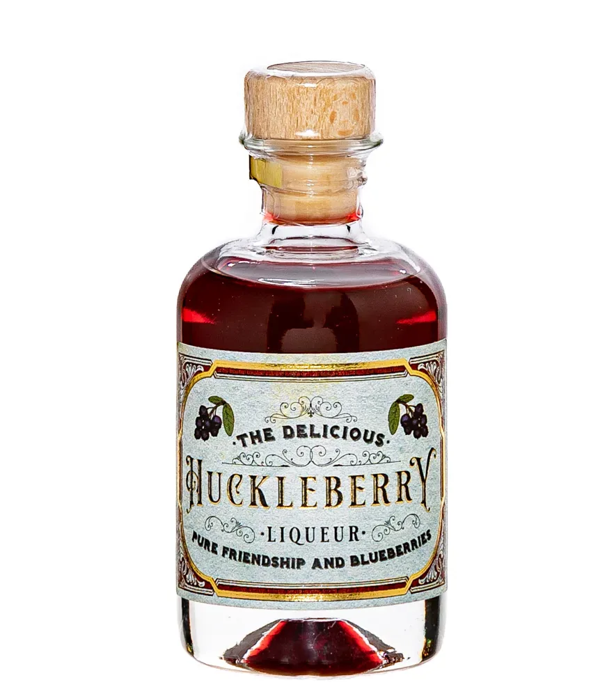 The Delicious Huckleberry Liqueur Miniatur / 22 % Vol. / 0,04 Liter-Flasche