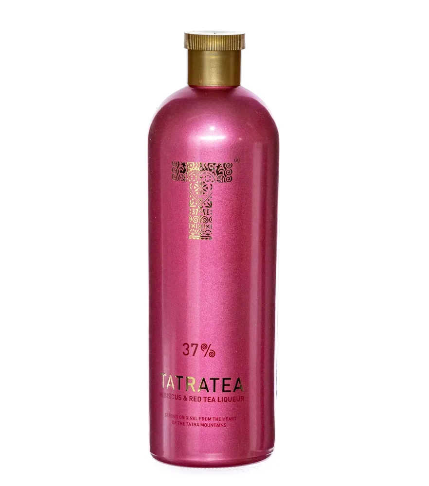 Tatratea 37 Hibiscus & Red Tea Liqueur / 37 % Vol. / 0,7 Liter-Flasche