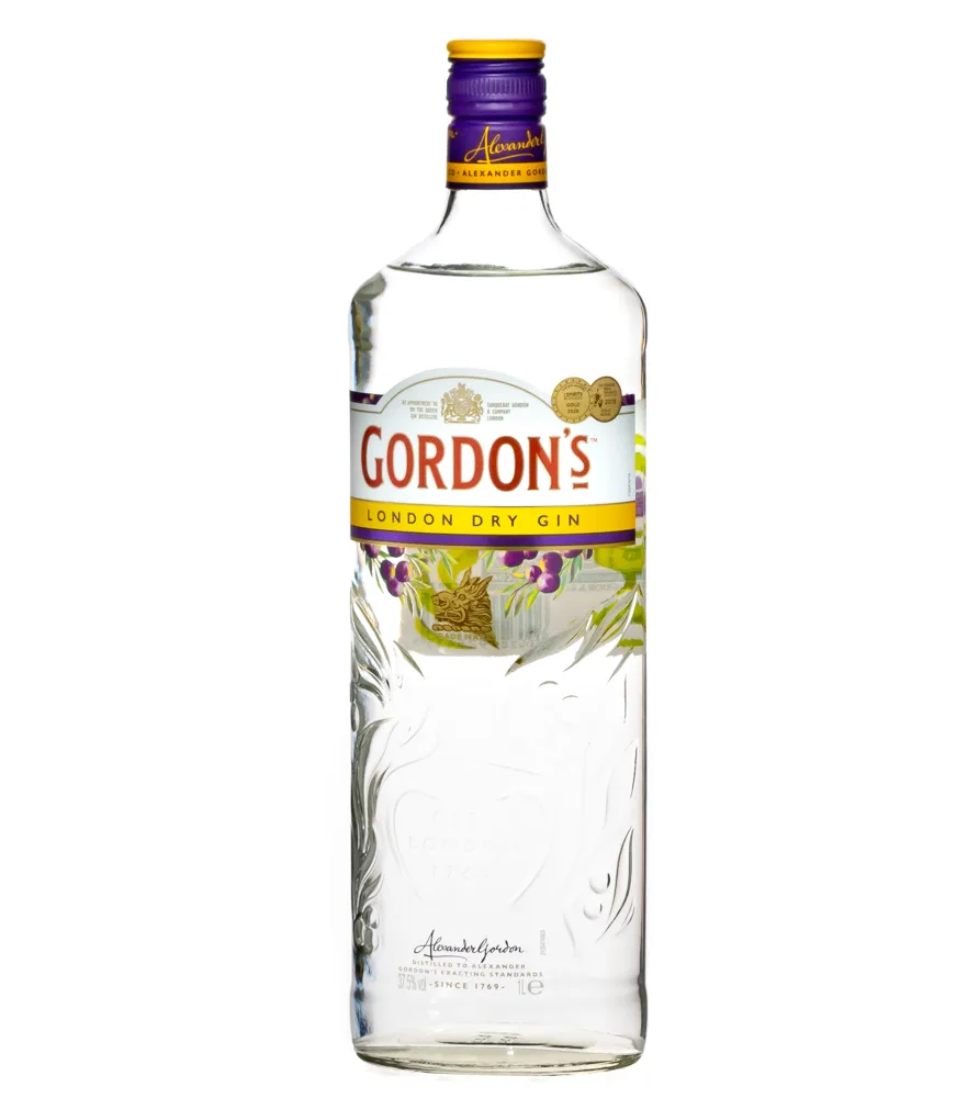 Gordon’s London Dry Gin / 37,5 % vol. / 1,0 Liter-Flasche