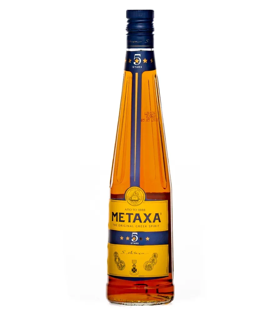 Metaxa 5 Sterne 5 Stars / 38 % Vol. / 0,7 Liter-Flasche