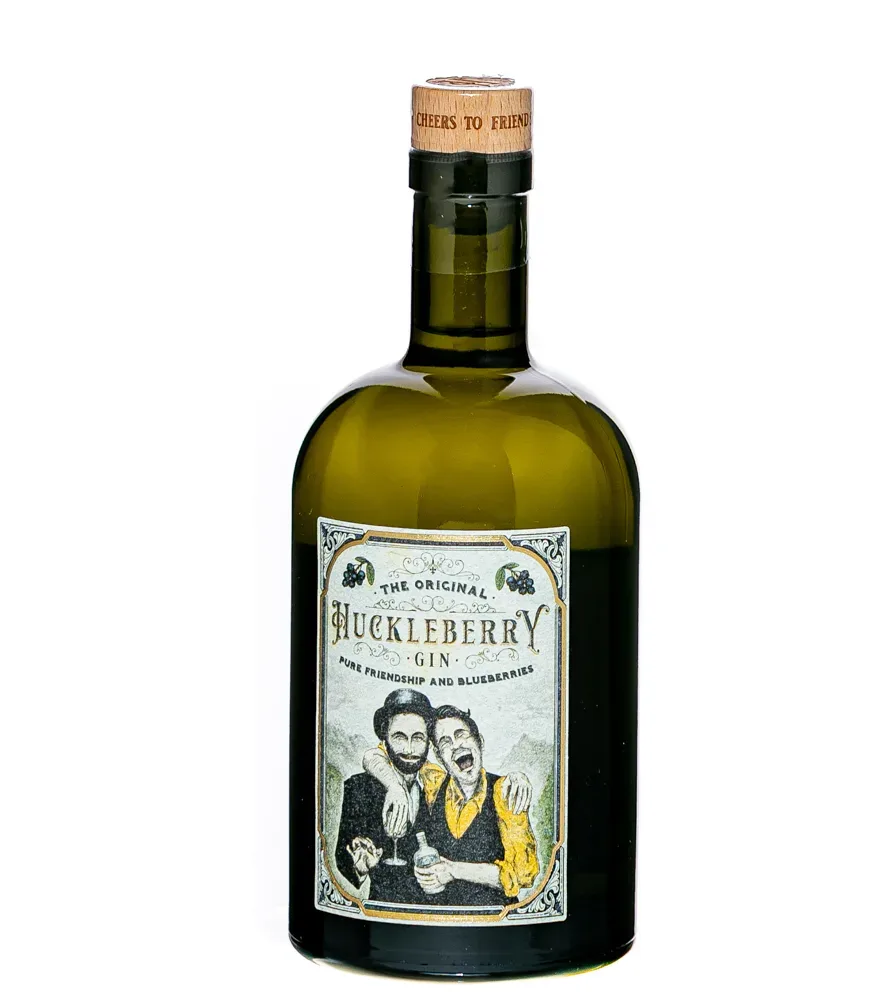 The Original Huckleberry Gin / 44 % Vol. / 0,5 Liter-Flasche