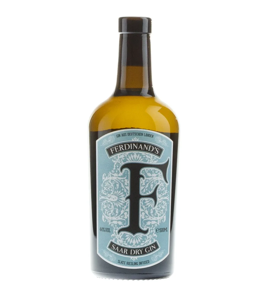 Ferdinand’s Saar Dry Gin – Riesling-Gin / 44 % vol. / 0,5 Liter-Flasche