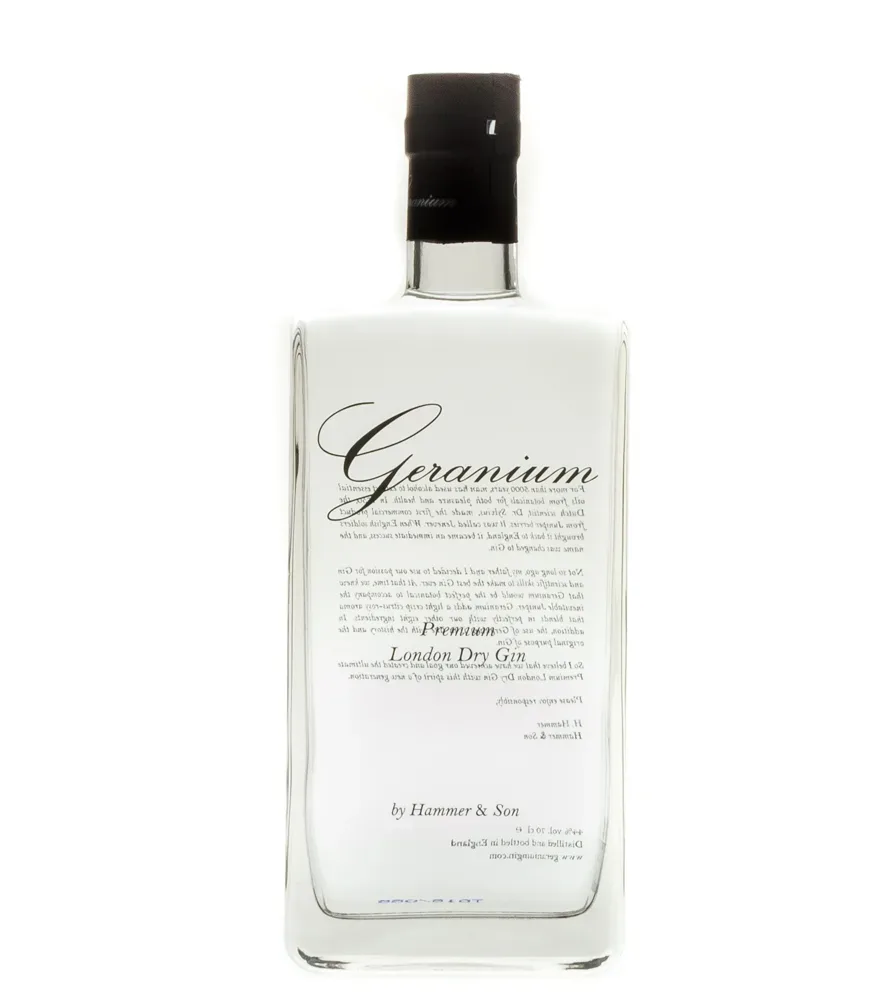 Hammer & Son Geranium Premium London Dry Gin / 44 % vol. / 0,7 Liter-Flasche