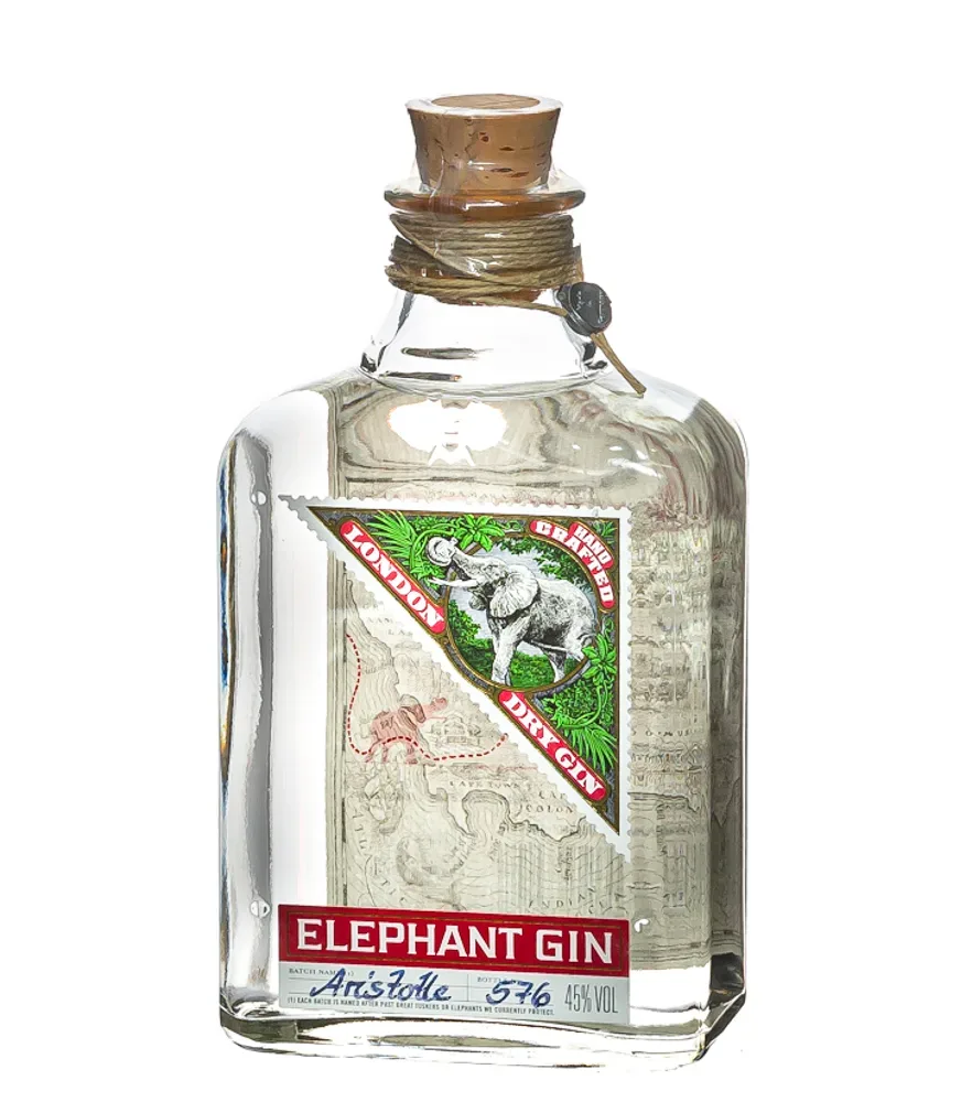 Elephant Gin London Dry Gin / 45 % vol. / 0,5 Liter-Flasche
