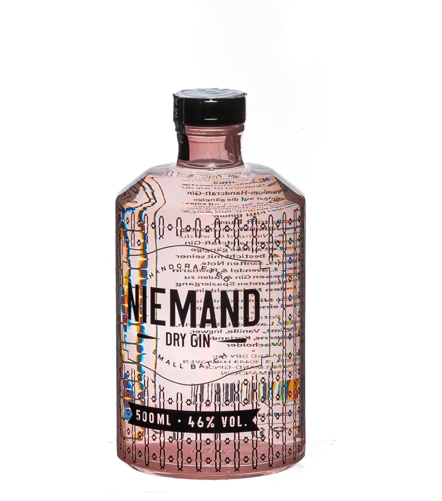 Niemand Dry Gin Small Batch Handcrafted / 46 % Vol. / 0,5 Liter-Flasche