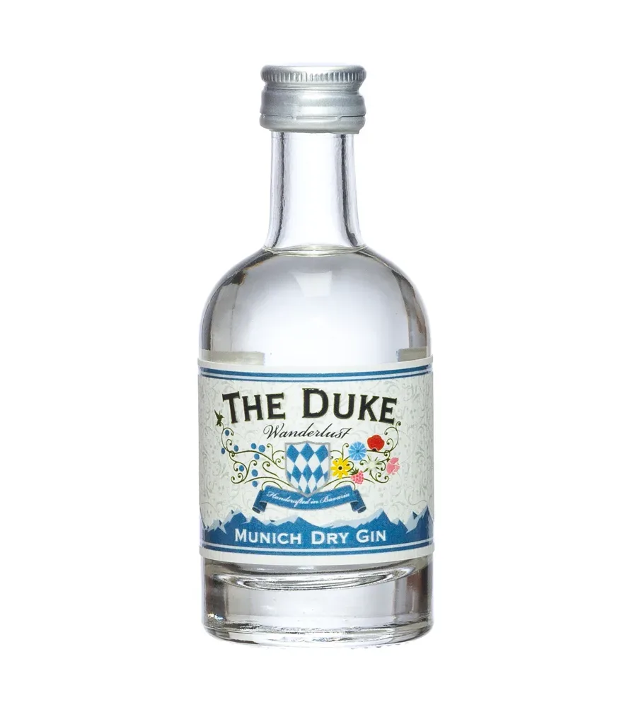 The Duke Wanderlust Gin Mini Munich Dry Gin Bio / 47 % Vol. / 0,05 Liter-Flasche