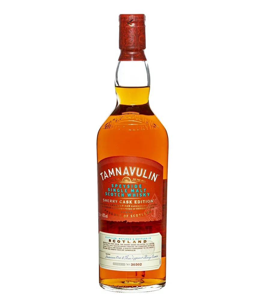 Tamnavulin Sherry Cask Speyside Single Malt Scotch Whisky / 40 % Vol. / 0,7 Liter-Flasche in Geschenkbox