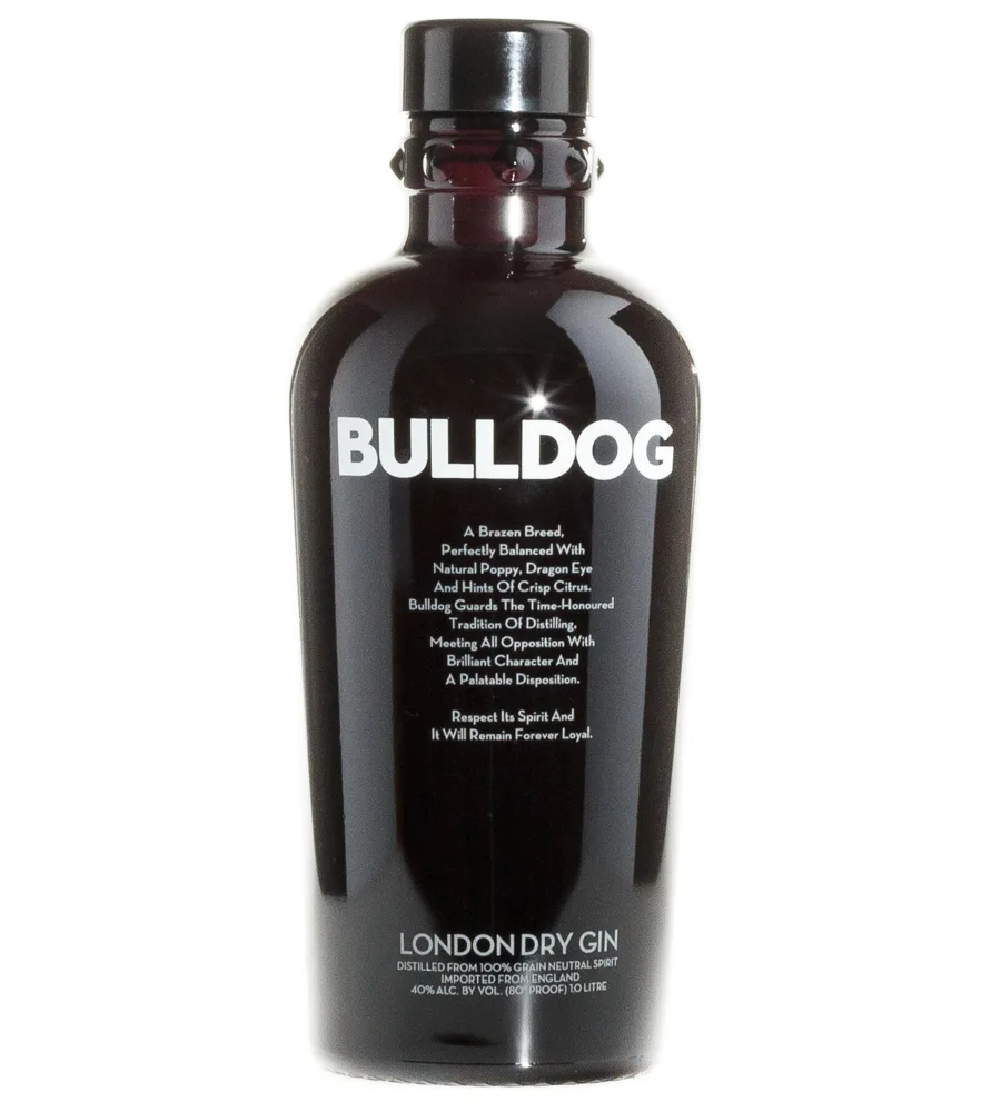 Bulldog Gin – London Dry Gin / 40 % vol. / 1,0 Liter-Flasche