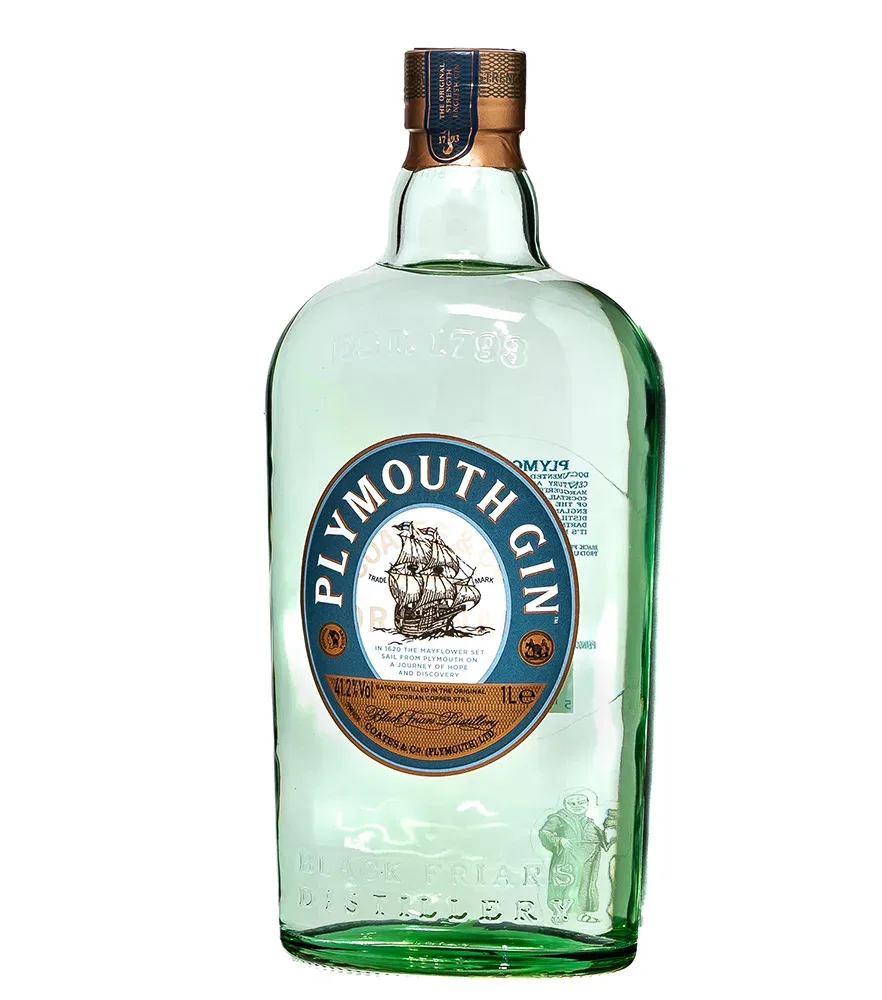 Plymouth Gin Original / 41,2 % Vol. / 1,0 Liter-Flasche