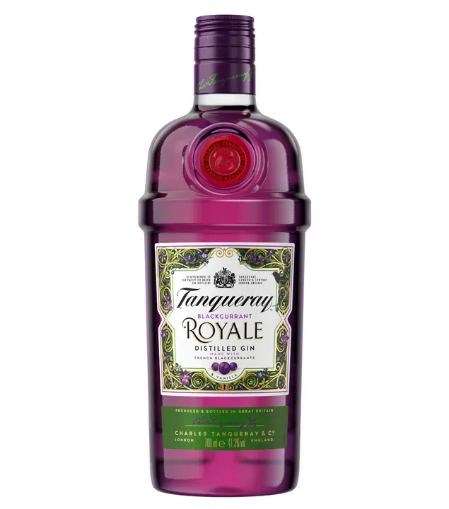 Tanqueray Royale Blackcurrant Distilled Gin / 41,3 % Vol. / 0,7 Liter-Flasche