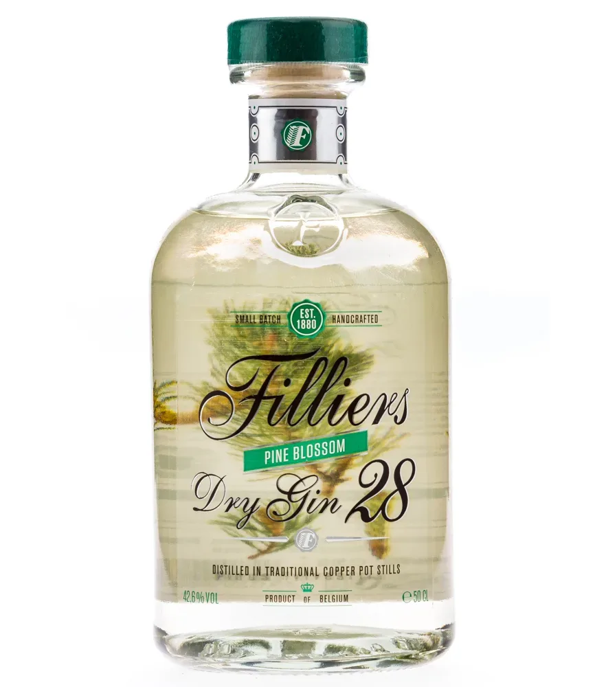 Filliers Dry Gin 28 Pine Blossom / 42,6 % vol. / 0,5 Liter-Flasche