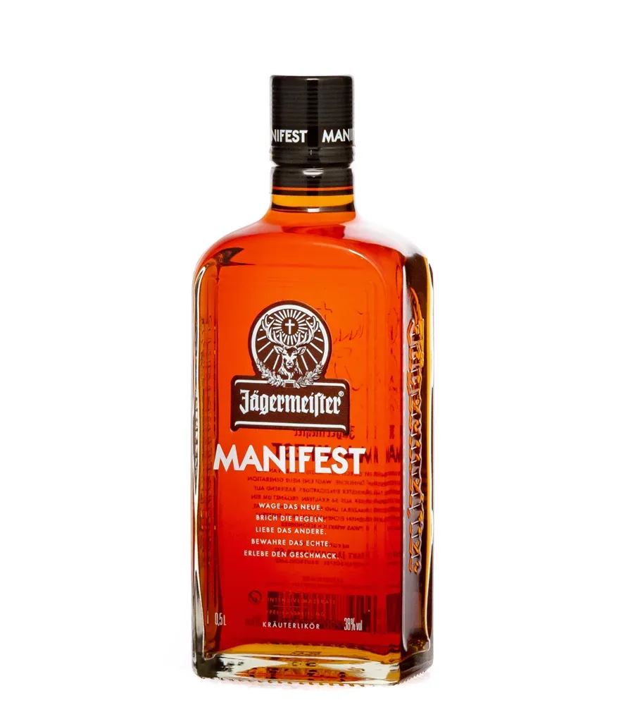 Jägermeister Manifest Likör / 38 % Vol. / 0,5 Liter-Flasche
