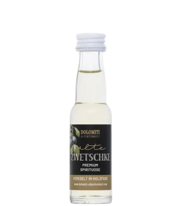 Dolomiti Alte Zwetschke Miniatur / 36 % vol / 0,02 Liter-Flasche
