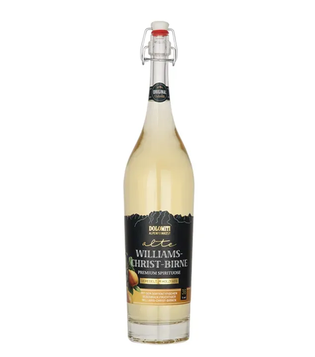 Dolomiti Alte Williams-Christ-Birne / 36 % vol / 0,5 Liter-Flasche